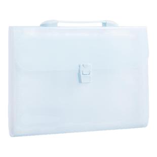 得力试卷收纳袋风琴包初中生专用高中生大容量文件袋试卷袋文件收纳袋简约多层手提式A4高颜值卷子整理资料袋