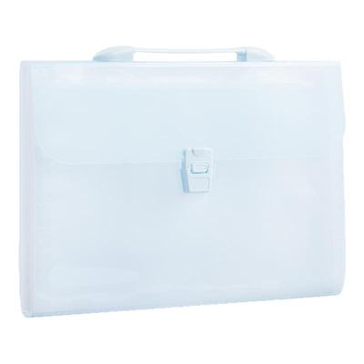 得力风琴包大容量多层手提式简约