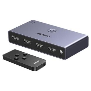 绿联hdmi切换器三进一出/五进一出hdmi分配器电脑ps4机顶盒共用显示器投影仪屏幕3进5进1出转换器4k/8k高清