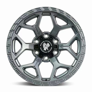 雄鹿越野旋压改装轮毂17 18 20寸适合长城炮牧马人普拉多坦克500