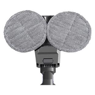 适用吸尘器配件电动拖把头拖布家用擦地湿拖布4个装