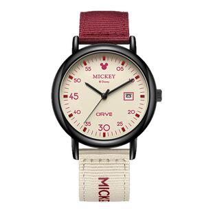 迪士尼手表女学生初高中2026新款考试专用初中女生儿童男生机械