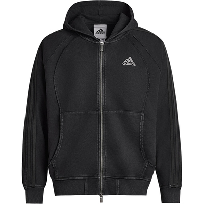 Adidas/阿迪达斯正品三叶草男女休闲翻领套头运动宽松长袖KF9602