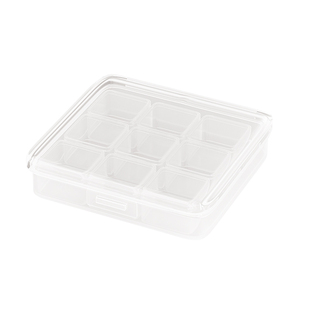 耳环收纳盒首饰耳钉耳饰项链戒指饰品抗氧化便携透明迷你小型盒子