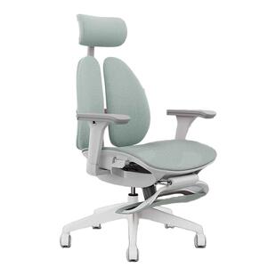 人体工学护腰坐姿椅可躺午休椅办公室椅家用舒适电脑椅子透气网布