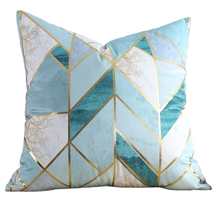 沙发靠垫北欧办公室抱枕ins轻奢风靠枕沙发客厅靠背腰枕套不含芯