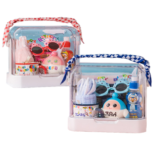 龙三叔高档十岁周岁生日宴伴手礼幼儿园宝宝满月百日零食礼盒回礼