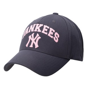 MLB专柜正品硬顶炭灰色棒球帽新款户外男女帽子遮阳运动3ACPV033N