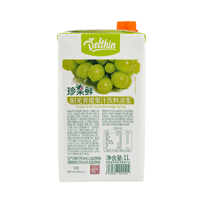 Delthin德馨食品阳光青提汁1L