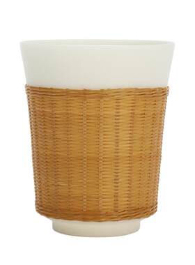 康乐品竹丝扣瓷纯手工景德镇茶杯
