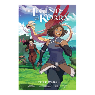 【预售】黑马漫画 降世神通：科拉传奇：地盘之争 The Legend of Korra:Turf Wars Library Edition 英文漫画书原版进口图书美漫