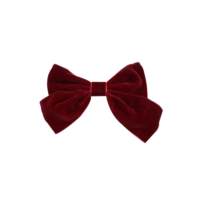 ins发饰金智秀丝绒蝴蝶结韩国网