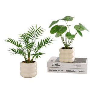 仿真植物北欧装饰小盆栽办公室客厅桌面室内盆景摆件仿生假花绿植