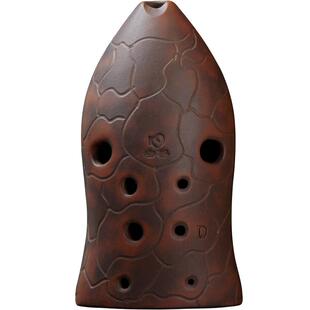 空谷埙专业演奏十孔鱼埙宽音域高音3咪埙专业古乐器陶埙可水洗