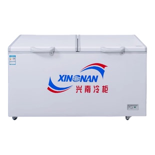 兴南铜管卧式冰柜大容量急冻冷柜双压缩机商用BDBG-850/1000/1200