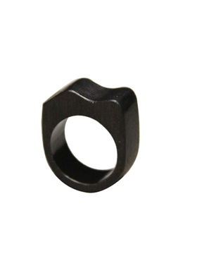 原创黑檀木戒指男原木戒指女