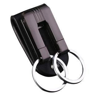 博友钥匙扣男士2025年新款穿真皮带锁钥匙扣裤腰正品锁匙钥扣挂钩