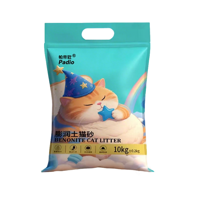 膨润土猫砂10斤装除臭低尘柠檬猫砂包邮20公斤家用猫沙猫咪用品