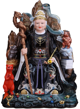 黑老太神像铁刹山黑妈妈像体