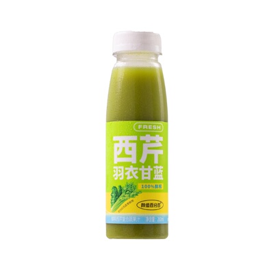 颜值百分百HPP西芹汁100%鲜榨
