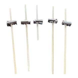 吊炉竹签钢签夹子铁签卡扣防滑烧烤签脱落固定弹簧扣烧烤用具20个