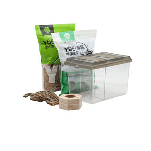 牧野虫社甲虫独角仙锹甲昆虫饲养盒饲养箱饲养套装生态箱观察造景