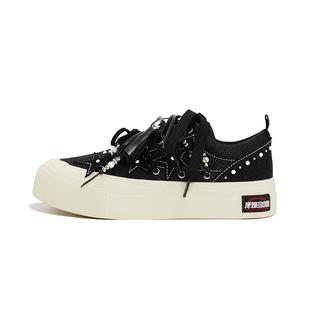 Kaalixto唐探1900联名款国潮小众设计星星鞋休闲百搭男女帆布鞋