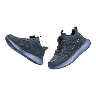 暇步士童鞋儿童棉鞋冬季加绒保暖男童运动鞋轻便防滑大童跑步鞋子