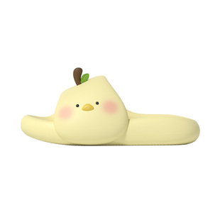 chedoir小黄梨拖鞋女款夏季可爱家居鞋防滑不臭脚轻便EVA家用凉拖