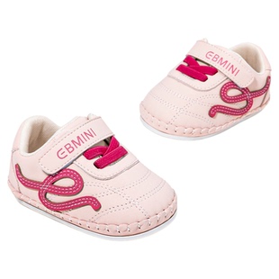 英贝米尼婴儿鞋子6到12个月春季女宝宝鞋一岁软底婴幼儿步前鞋男