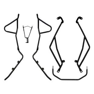 适用豪爵UHR150/HJ150T-28保险杠保护杠防摔杠尾箱后货架改装配件