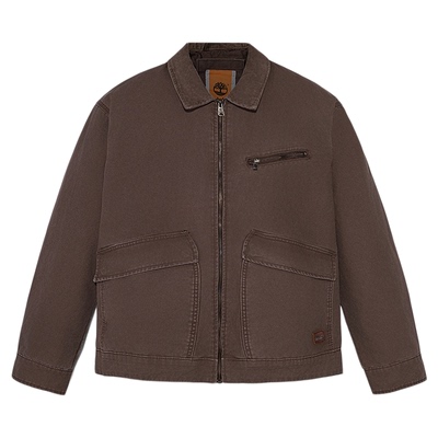 添柏岚男装工装夹克舒适水洗棉