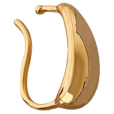 新款潮水滴耳骨夹日常复古港味