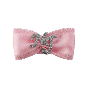 NanaJacqueline宠物配饰猫咪狗狗节日可爱钻饰织带易固定bb夹发夹