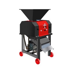 新款玉米破瓣机大豆高粱破瓣打碎机家用养殖鸡鸭鹅小型压扁打碎机