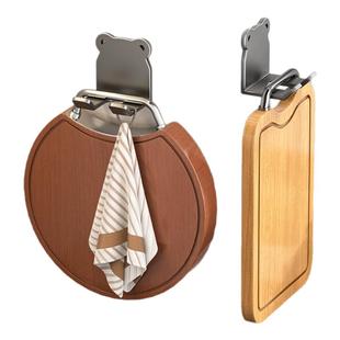 砧板架免打孔壁挂式厨房专用案板托架收纳上墙神器家用菜板放置架