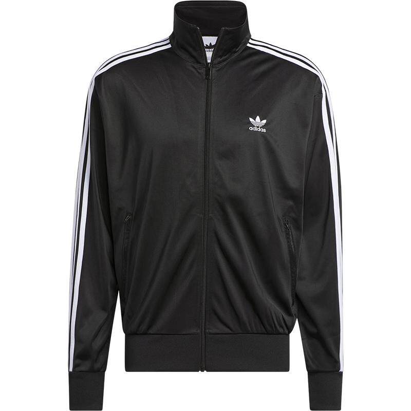 Adidas/阿迪达斯正品新款复古男士立领运动针织外套IJ7058
