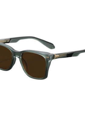 2025新款复古风镜片渐变墨蓝墨镜