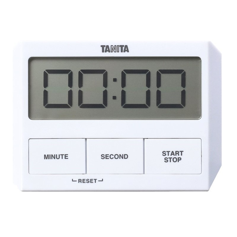 批发TANITA/百利达计时器超薄闹钟厨房电子钟式吸附定时器TD-409
