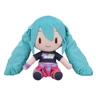 哔哩哔哩世嘉 VOCALOID 初音未来 时尚魔女 服装 fufu M毛绒玩偶