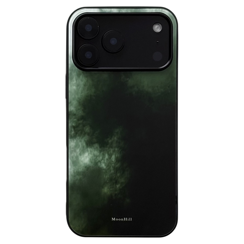 《青霭流玉》山月集新中式适用于iphone17promax苹果17/17air华为小米安卓防滑全包玻璃原创国风高级感手机