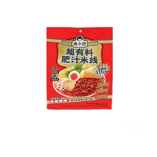 满小饱超有料457g袋装肥汁米线方便速食米粉加量不加价夜宵网红食