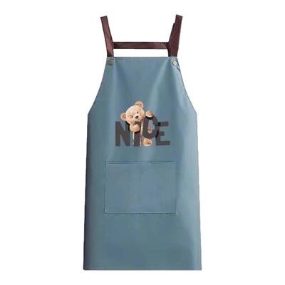 韩版成人做饭干活耐脏工作服围腰