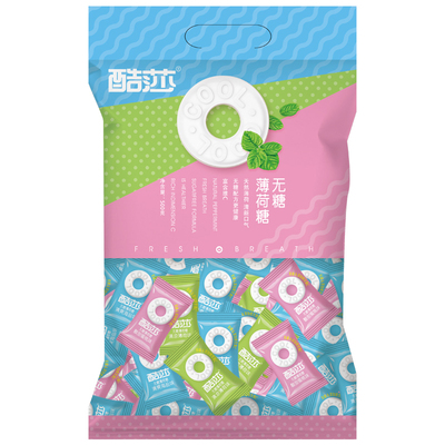 老式薄荷糖商务前台招待糖开发票