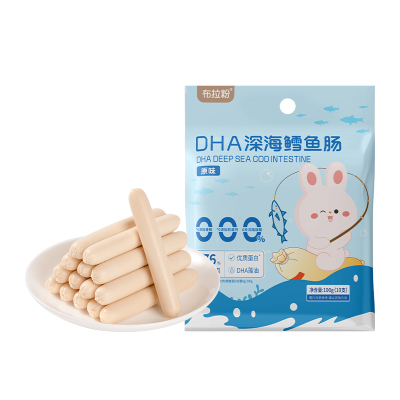 布拉粉小兔团团DHA深海鳕鱼肠