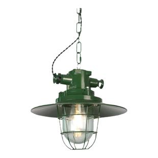 复古工业风铁艺灯罩店铺火锅店酒吧餐厅咖啡店烧烤店怀旧绿色吊灯