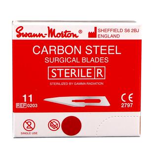 英国进口无菌外科手术刀片一次性灭菌全切11号尖头15号圆头开眼角