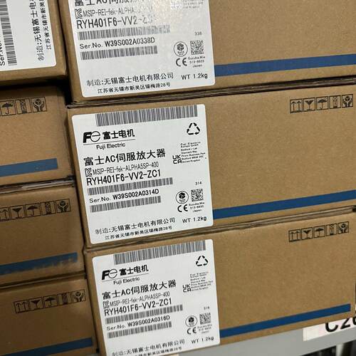 【议价-可维修】 电机 FUJI Eleric RYH401F6-VV2-ZC1 伺服驱动器