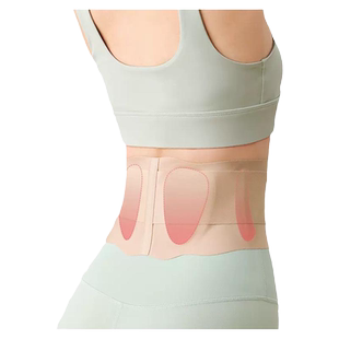 日本护腰带女士专用腰托腰疼腰椎支撑腰部腰围子久坐神器超轻薄款