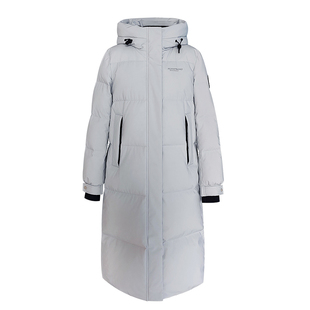 暖频道羽绒服女中长款2025冬新款过膝韩版宽松加厚高级感品牌外套